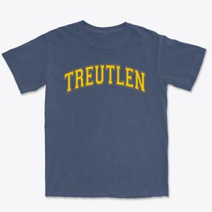 Treutlen Elementary School Varsity Arch Premium Heavyweight T-shirt