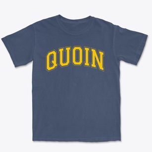Quoin Elementary School Varsity Arch Premium Heavyweight T-shirt