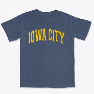 Iowa City High School Varsity Arch Premium Heavyweight T-shirt