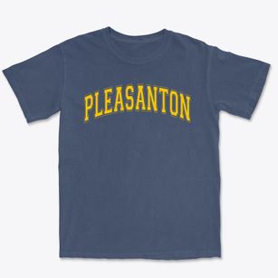 Pleasanton Elementary School Varsity Arch Premium Heavyweight T-shirt