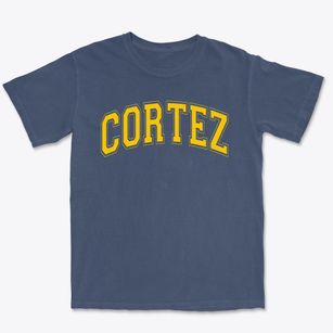 Cortez Elementary School Varsity Arch Premium Heavyweight T-shirt