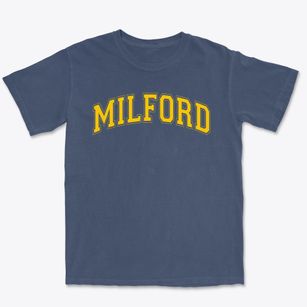 Milford High School Varsity Arch Premium Heavyweight T-shirt