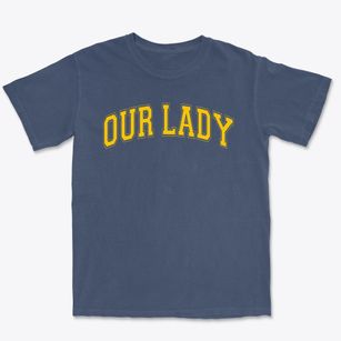 Our Lady Of Guadalupe School Varsity Arch Premium Heavyweight T-shirt