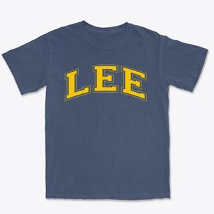 Lee Junior High School Varsity Arch Premium Heavyweight T-shirt