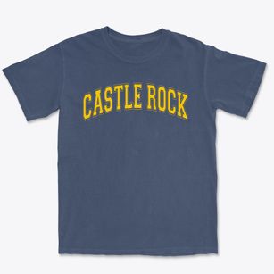 Castle Rock Charter School Varsity Arch Premium Heavyweight T-shirt