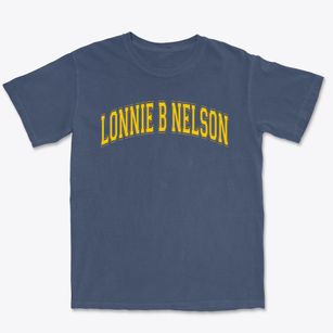 Lonnie B Nelson Elementary School Varsity Arch Premium Heavyweight T-shirt