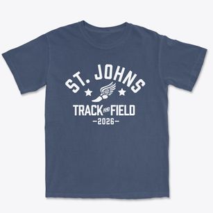 Saint Johns Middle School Track and Field Premium Heavyweight T-shirt