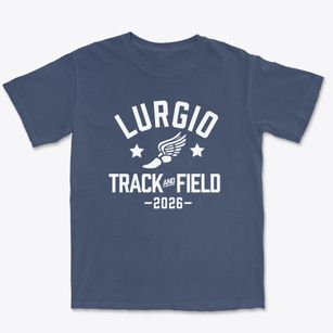 Ross A. Lurgio Middle School Track and Field Premium Heavyweight T-shirt