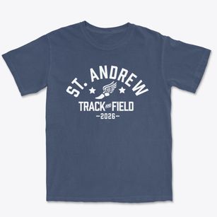 St Andrew Avellino Parish Track and Field Premium Heavyweight T-shirt