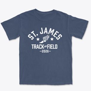 St. James Intermediate School Track and Field Premium Heavyweight T-shirt