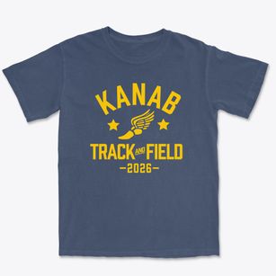 Kanab Elementary School Track and Field Premium Heavyweight T-shirt
