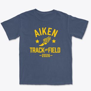 Aiken Elementary School Track and Field Premium Heavyweight T-shirt