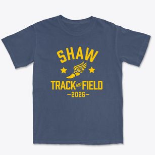 Shaw Christian Prep School Track and Field Premium Heavyweight T-shirt