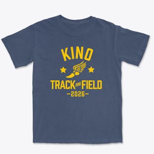 Kino Junior High School Track and Field Premium Heavyweight T-shirt