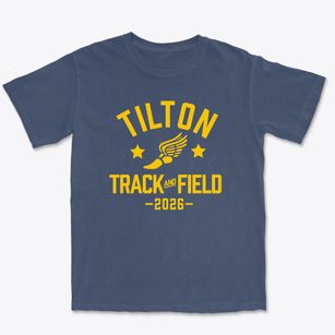 Tilton School Track and Field Premium Heavyweight T-shirt