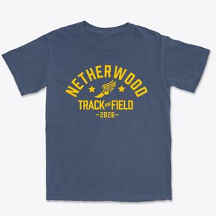 Netherwood Elementary School Track and Field Premium Heavyweight T-shirt
