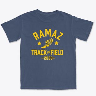 Ramaz Upper School Track and Field Premium Heavyweight T-shirt