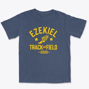 Ezekiel Academy Track and Field Premium Heavyweight T-shirt