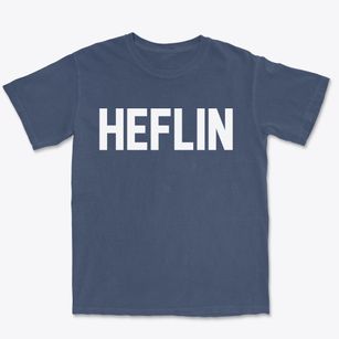 Heflin Alabama Classic Block Premium Heavyweight T-shirt