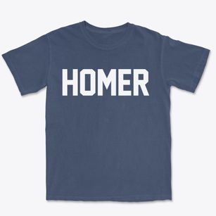 Homer Louisiana Classic Block Premium Heavyweight T-shirt
