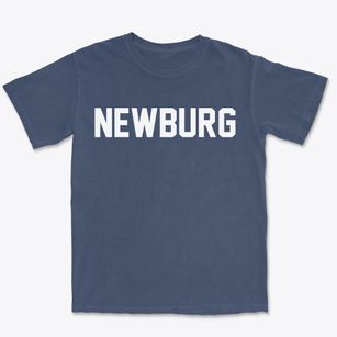 Newburg Wisconsin Classic Block Premium Heavyweight T-shirt