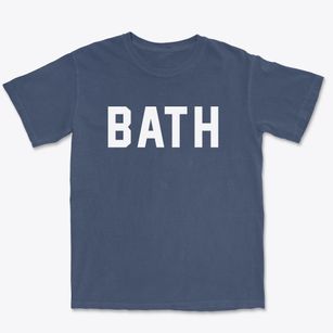 Bath New Hampshire Classic Block Premium Heavyweight T-shirt