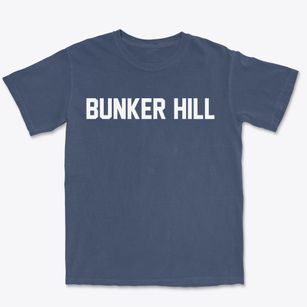 Bunker Hill Indiana Classic Block Premium Heavyweight T-shirt