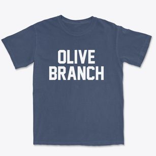 Olive Branch Illinois Classic Block Premium Heavyweight T-shirt