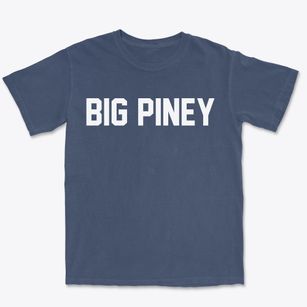 Big Piney Wyoming Classic Block Premium Heavyweight T-shirt