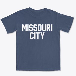 Missouri City Missouri Classic Block Premium Heavyweight T-shirt