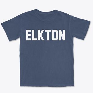 Elkton Oregon Classic Block Premium Heavyweight T-shirt
