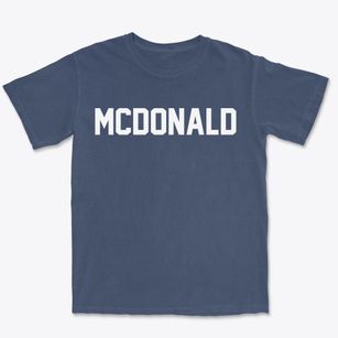 Mcdonald Kansas Classic Block Premium Heavyweight T-shirt