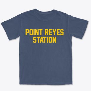 Point Reyes Station California Classic Block Premium Heavyweight T-shirt