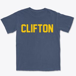 Clifton New Jersey Classic Block Premium Heavyweight T-shirt