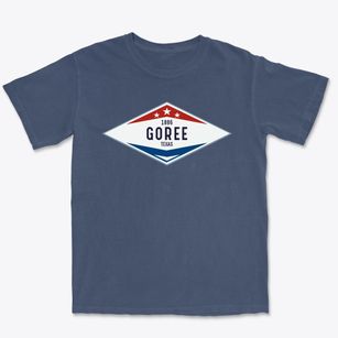 Goree Texas Diamond Star Premium Heavyweight T-shirt