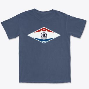 Box Oklahoma Diamond Star Premium Heavyweight T-shirt