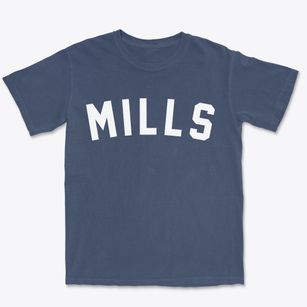 Mills Wyoming Classic Curve Premium Heavyweight T-shirt