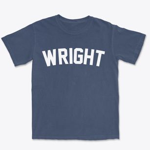 Wright Wyoming Classic Curve Premium Heavyweight T-shirt