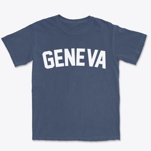 Geneva Indiana Classic Curve Premium Heavyweight T-shirt