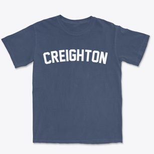 Creighton Nebraska Classic Curve Premium Heavyweight T-shirt