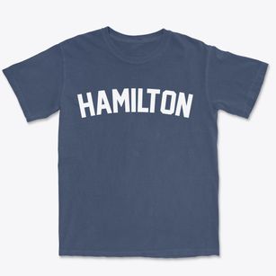 Hamilton Massachusetts Classic Curve Premium Heavyweight T-shirt