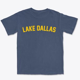 Lake Dallas Texas Classic Curve Premium Heavyweight T-shirt