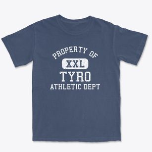 Tyro North Carolina Athletic Dept Premium Heavyweight T-shirt