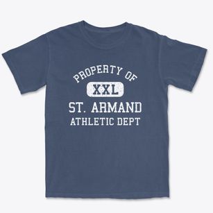 St. Armand New York Athletic Dept Premium Heavyweight T-shirt