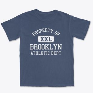 Brooklyn Connecticut Athletic Dept Premium Heavyweight T-shirt