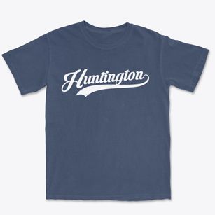 Huntington Utah Vintage Team Premium Heavyweight T-shirt