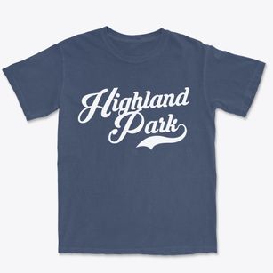 Highland Park Florida Vintage Team Premium Heavyweight T-shirt