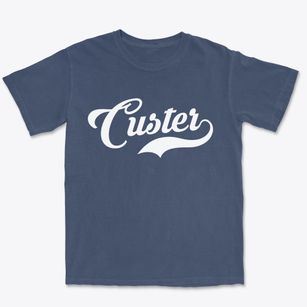 Custer Montana Vintage Team Premium Heavyweight T-shirt