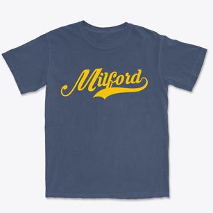 Milford Iowa Vintage Team Premium Heavyweight T-shirt