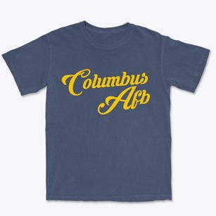 Columbus Afb Mississippi Vintage Team Premium Heavyweight T-shirt
